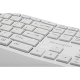 Kensington Pro Fit Ergo Wireless Keyboard and Mouse Combo - Ergonomic Design, Bluetooth & USB