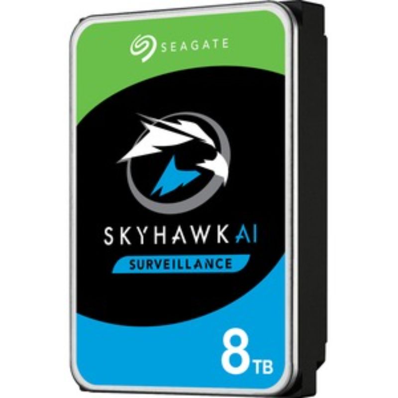 Seagate SkyHawk AI 8TB Hard Drive - 3.5" Internal SATA HDD for NVR & Surveillance Systems