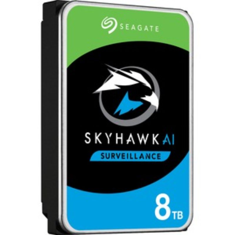 Seagate SkyHawk AI 8TB Hard Drive - 3.5" Internal SATA HDD for NVR & Surveillance Systems