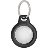 Belkin AirTag Secure Holder with Key Ring - Stylish Black Accessory for Tracking Essentials