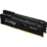 High-Performance Kingston FURY Beast 32GB (2 x 16GB) DDR4 3733MHz Gaming Memory Kit