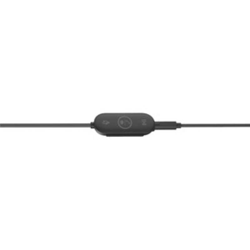 Logitech Zone Wired Earbuds - Noise-Canceling Stereo Earbuds with USB Type A & C Connectivity