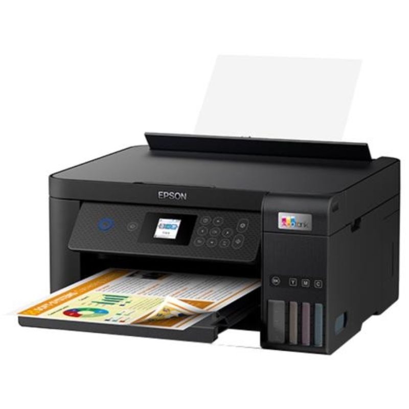 Epson EcoTank ET-2850 Wireless Multifunction Printer - High-Capacity Ink Tank, Color, Eco-Friendly