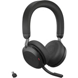 Jabra Evolve2 75 Wireless Headset - Stereo - Bluetooth - Noise Cancelling - 36 Hours Battery
