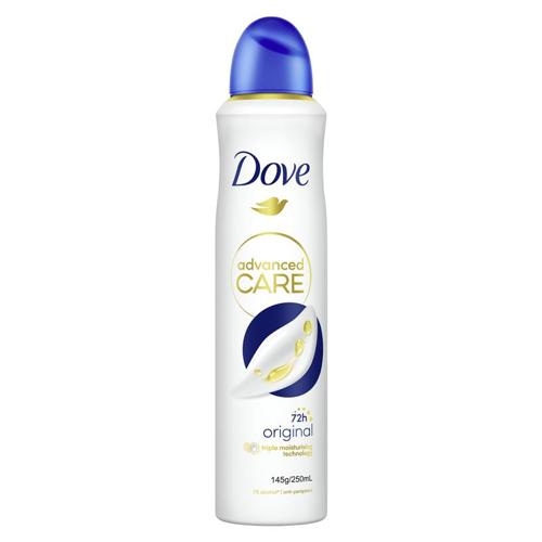 Dove Deodorant Original 250ml - Pack of 6