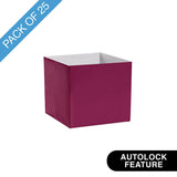 Mini Posy Box Gloss Autolock Base Pk25 Sugar Plum