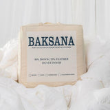 Baksana - 80/20 Duvet Inner - King Single