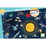 Puzzle - The space + Booklet (200pcs) - Djeco