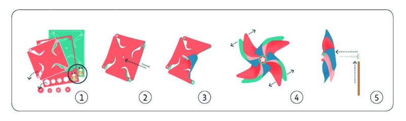 DIY Pinwheels - Sweet