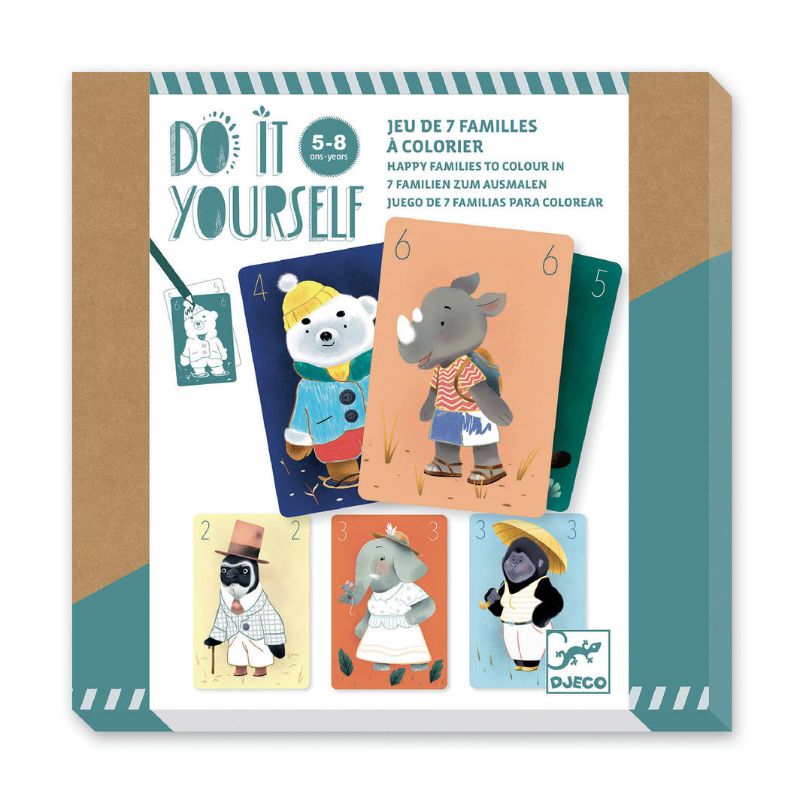 Cards Game DIY - Creature Chic - Djeco
