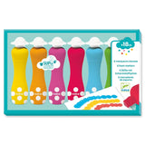 Foam Markers (6 Assorted)