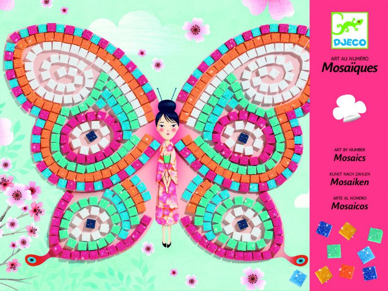 Mosaics Kit - Butterflies - Djeco
