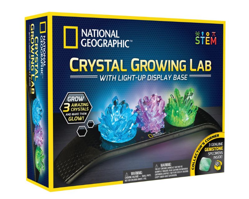 Light Up Crystal Growing Kit - National Geographic - National Geographic