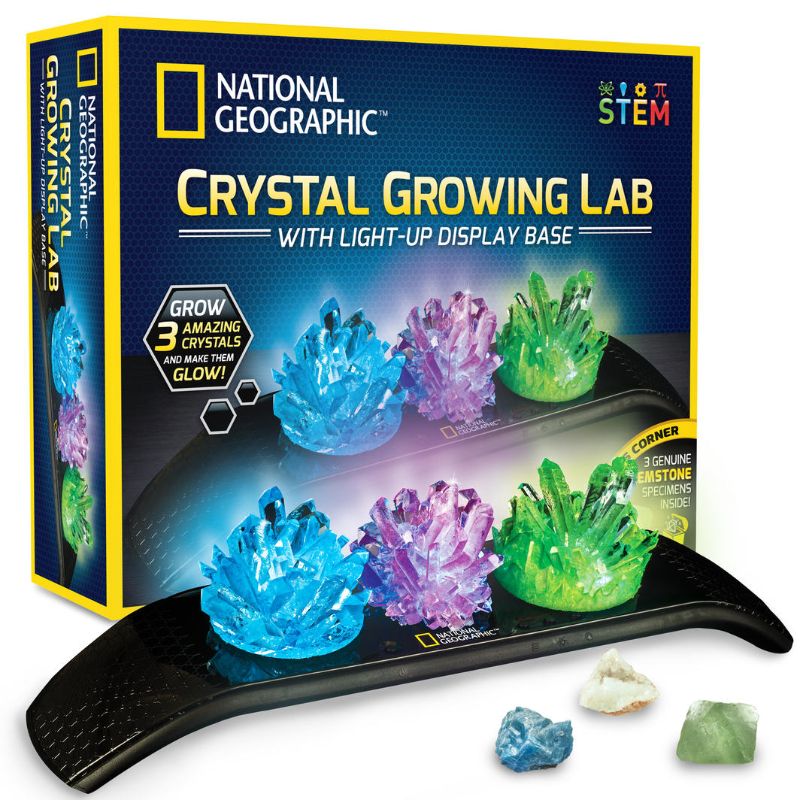 Light Up Crystal Growing Kit - National Geographic - National Geographic