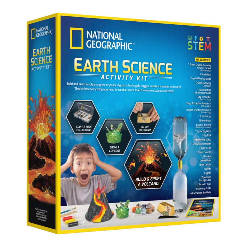 Science Explorations Mega Earth Science Kit - National Geographic