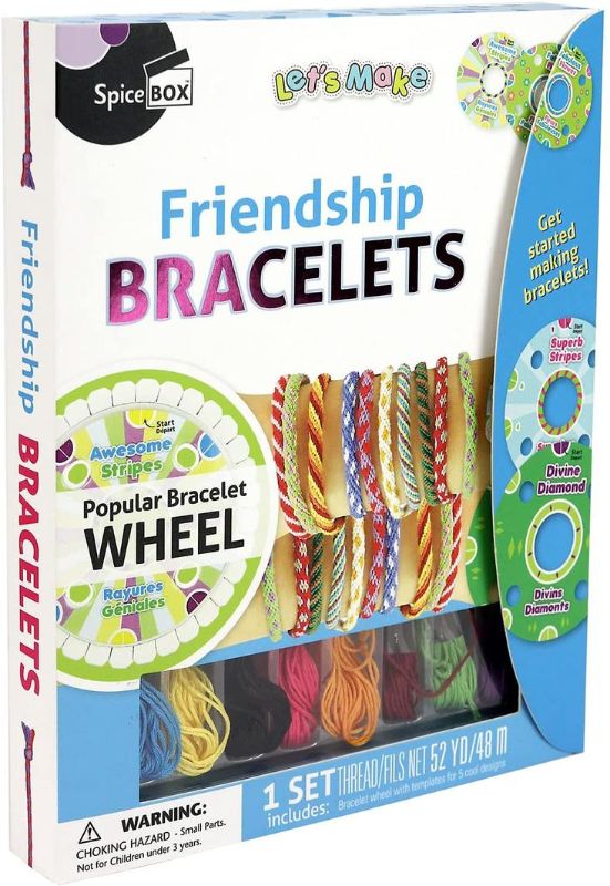 Let's Make Friendship Bracelets Kit - Spice Box