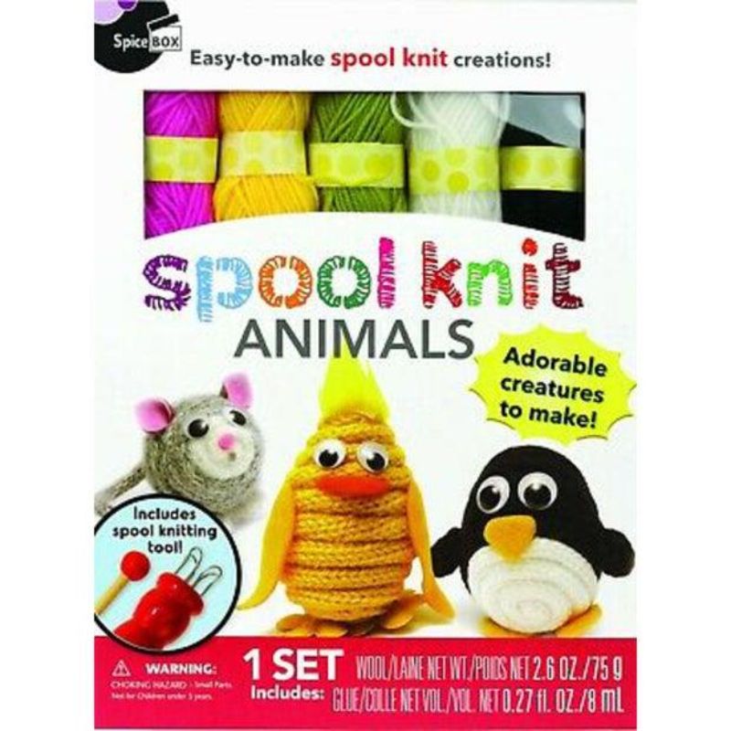 Spool Knit Animals Kit - Make & Play