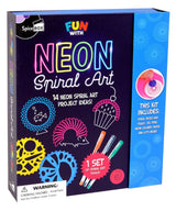 Fun With Neon Spiral Art Kit