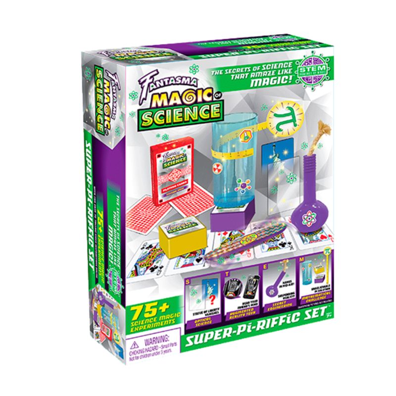 Super-Pi-Riffic Set 75+ Science Experiments Kit - Theatrix