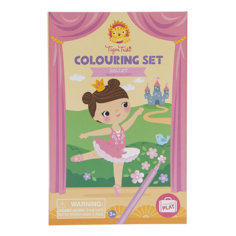 Colouring Set - Ballet - Tiger Tribe