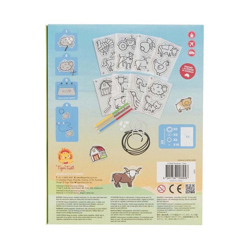 Shrinkies Set - Farm - Tiger Tribe