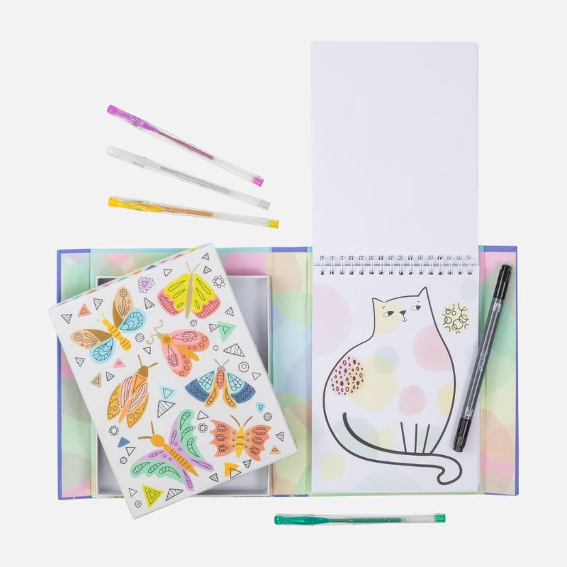 Mindful Doodling Set - Peaceful Patterns - Tiger Tribe