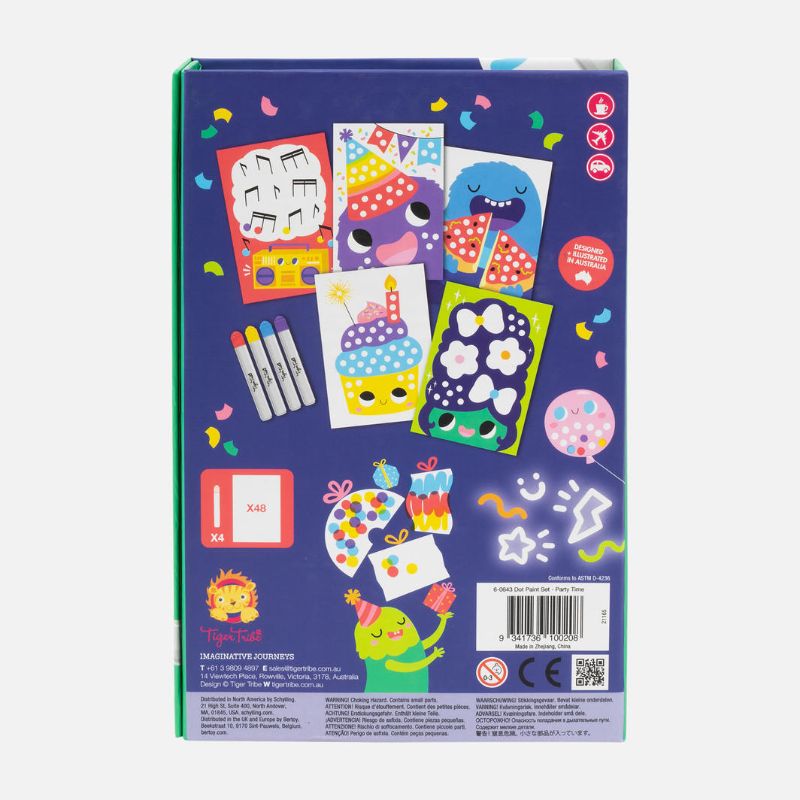 Dot Paint Set - Party Time - Tiger Tribe