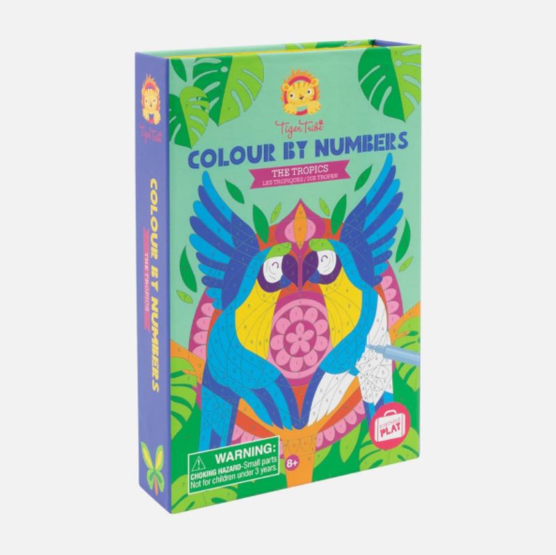 Colour By Numbers - The Tropics - Tiger Tribe