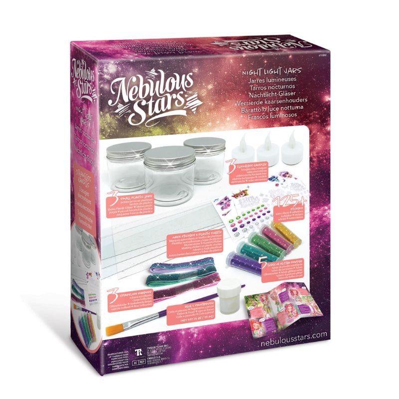 Night Light Jars Kit - Hazelia - Nebulous Stars