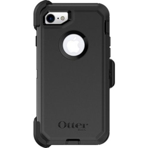 OtterBox Defender Case for iPhone 7 & 8 - Premium Rugged Protection with Holster - Black