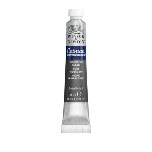 Winsor & Newton Cotman Watercolour 8ml Irid. Black