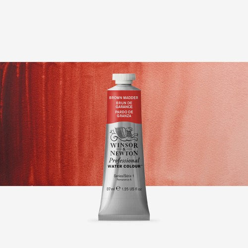 Winsor & Newton Prof Watercolour 37ml BroWinsor & Newton Madder S1