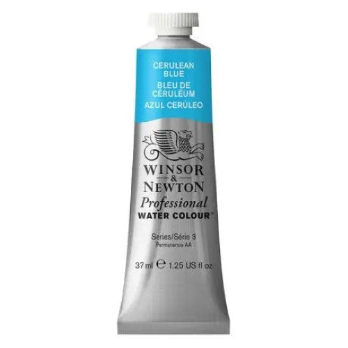 Winsor & Newton Prof Watercolour 37ml  Cerulean Blue S3
