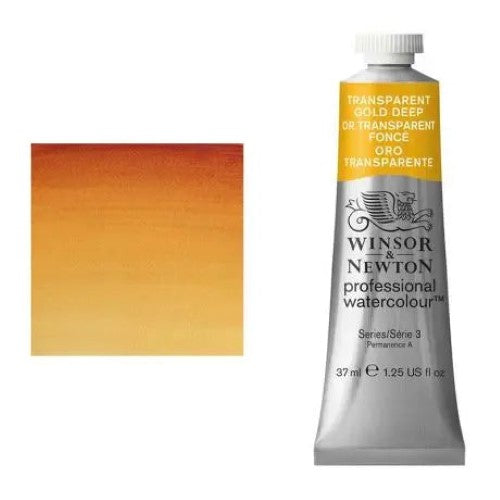 Winsor & Newton Prof Watercolour 37ml Trans. Gold Deep S3 (Prv Quin Gold)