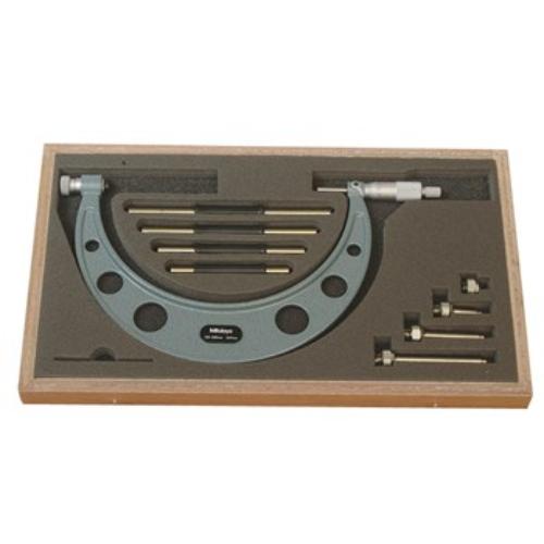 Mitutoyo Outside Micrometer 100-200mm x 0.01mm Interchangeable Anvils