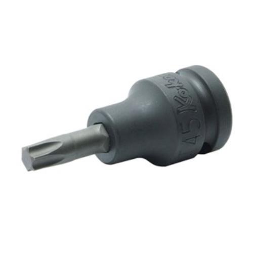 Koken 14025-60 Impact Torx Bit Socket T20, durable 1/2" drive for superior torque and efficient fastening.