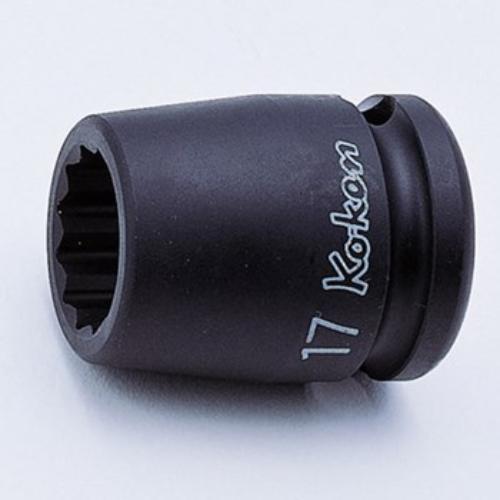 Koken 14405M 12pt Impact Socket 1/2" Drive 19mm, crafted for durability and optimal torque transmission.