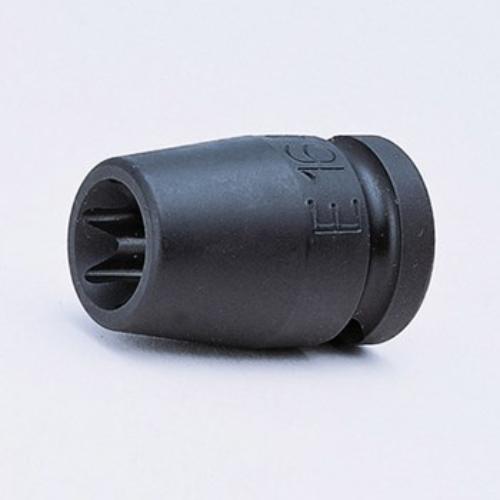 Koken 14425 E12 Impact Internal Torx Socket 1/2" Dr for maximum torque and durability in heavy-duty applications.