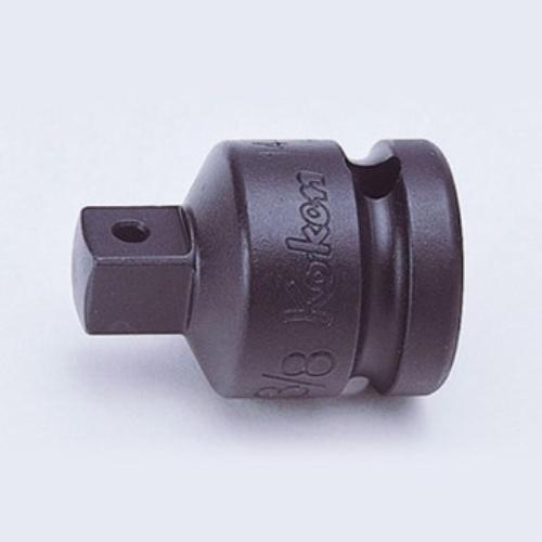 Koken 14433A-B Impact Adaptor, 1/2"F x 3/8"M, features spring-loaded ball for secure socket retention and high-torque performance.