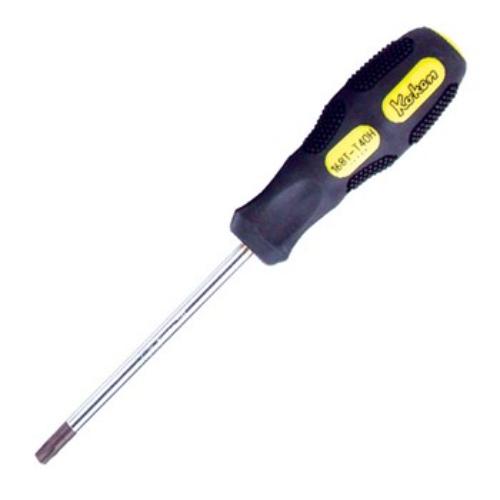 Koken 168T screwdriver with a 125mm Tamper Proof Torx T20H blade, designed for precision fastening tasks.