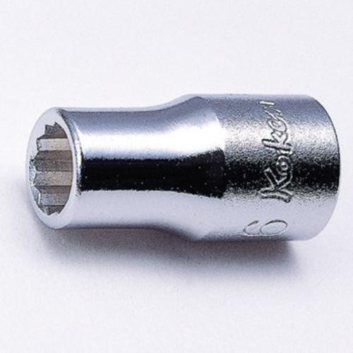 Koken 2405A 12pt Socket 1/4" Drive 5/32" for precision automotive and DIY tasks, durable Chrome Molybdenum construction.