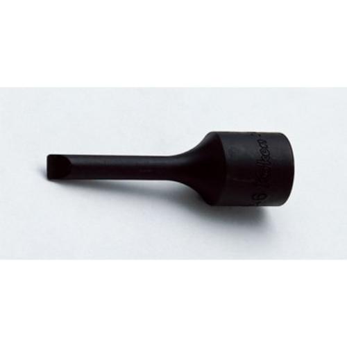 Koken 3006-60 Bit Socket 3/8' Drive Slotted 5mm, durable Japanese tool for automotive and electronics repairs.