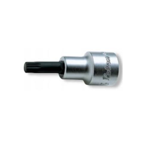 Koken 4020-100 8mm XZN Socket 1/2" drive, 100mm long, designed for precision in automotive and construction tasks.