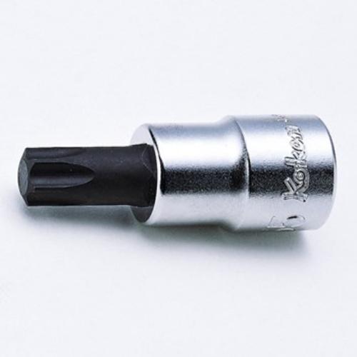 Koken 4025-100 Torx Plus Bit Socket 1/2" Drive with 100mm length for enhanced torque and reduced slippage, ideal for repairs.