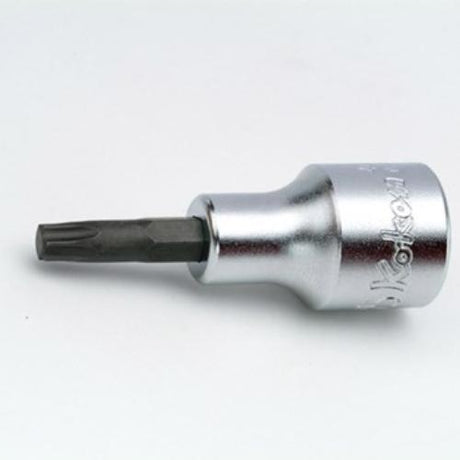 Koken 4025-140 Torx Socket T40, 1/2" drive, 140mm long, for optimal torque in automotive and mechanical applications.