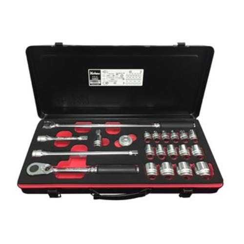 Koken 1/2" Dr. 21pc Z Series Socket Set Metric 8 - 32mm (6 pt)
