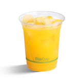 Cup Bioplastic 420ml Clear (97dia x 108mm H) - Biopak - 50PC