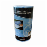 Wipes Heavy Duty Roll Blue 30x50cm 90 Piece - Bastion