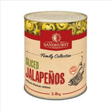 Jalapeno Sliced - Sandhurst - 2.8KG