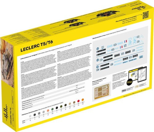 Plastic Model Kit -  HELLER  LECLERC T5/T6